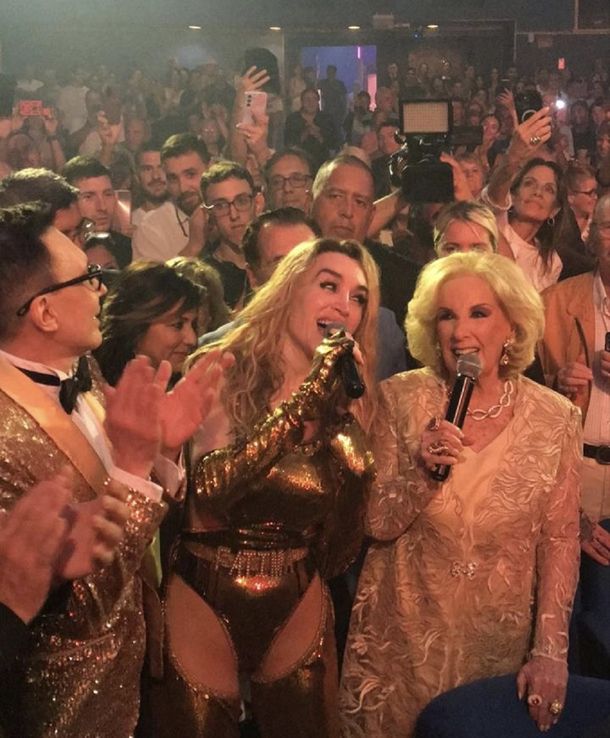 Mirtha Legrand otra vez fue a ver el show de Fátima Florez en Mar del Plata