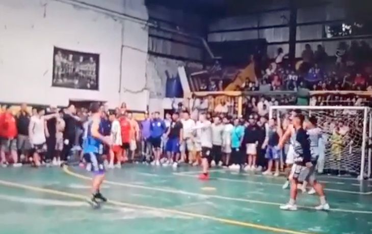 El video del inicio del tiroteo que protagonizó el Perrito Barrios en Dock Sud