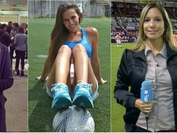 Antonella Valderrey, Luciana Rubisnka y Ángela Lerena son referentes en el periodismo deportivo
