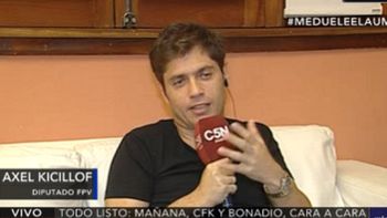 kicillof, en c5n, sobre el dolar futuro: el pro se enriquecio con esta causa