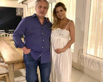 Alberto Fernández reveló cómo se llamará el hijo que esperan junto a Fabiola Yañez