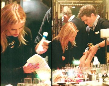 Las fotos Lopilato y Bublé cambiando pañales