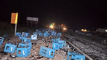 El accidente ocurrió en la Ruta 151 El accidente ocurrió en la Ruta 151