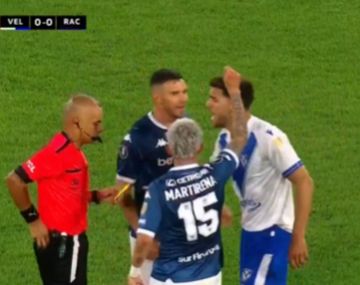 Magallán fue expulsado en Vélez y se pierde la revancha ante Racing en Avellaneda