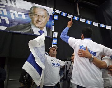 El partido de Netanyahu amplía su ventaja en las elecciones parlamentarias