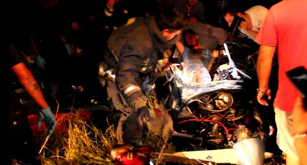VIDEO: Así fue el rescate en el accidente aéreo de General Rodríguez