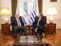 Bustillo y Cafiero mantuvieron un tenso intercambio durante la 61ª reunión ordinaria del Consejo del Mercosur en diciembre del año pasado. Bustillo y Cafiero mantuvieron un tenso intercambio durante la 61ª reunión ordinaria del Consejo del Mercosur en diciembre del año pasado.