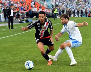 Scocco anotó el primer tanto para el Millonario