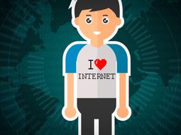 &nbsp;Una remera que diga I❤️ Internet