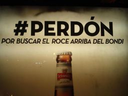 Retiran un polémico aviso publicitario de una cerveza