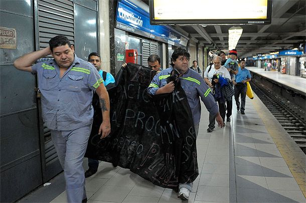 El paro en el subte se extenderá por cinco días