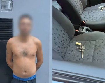 Pánico en Palermo por un hombre en cueros y descalzo que se paseó armado por la calle