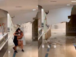 Colapsó techo de la guardia del Sanatorio de Niños de Rosario