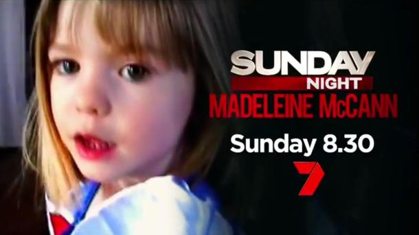 Madeleine McCann en Channel 7