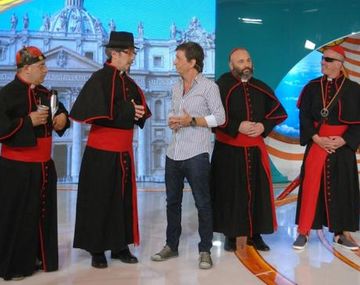 La Cumbia Papal traspasó la pantalla chica