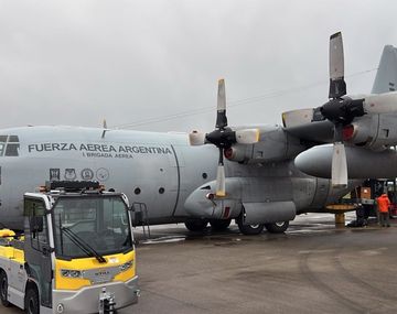 Hércules TC-66 “Polo Sur” de la Fuerza Aérea.
