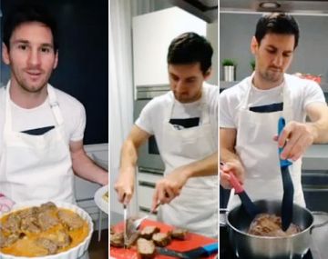 El otro arte de Messi: perdió una apuesta