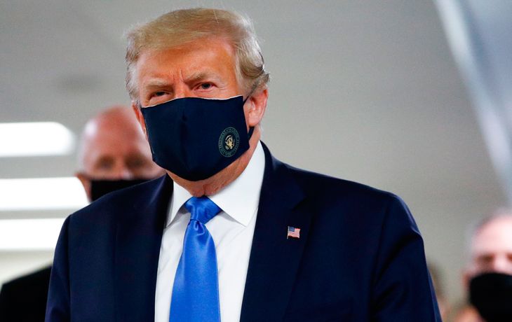 El presidente de Estados Unidos Donald Trump