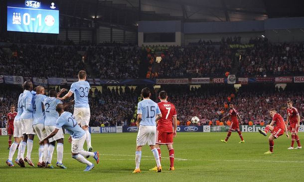 Con tres goles de Agüero, Manchester City se lo dio vuelta al Bayern Munich