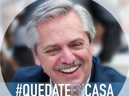 Alberto Fern&aacute;ndez estren&oacute; foto de perfil para seguir el aislamiento social por el coronavirus