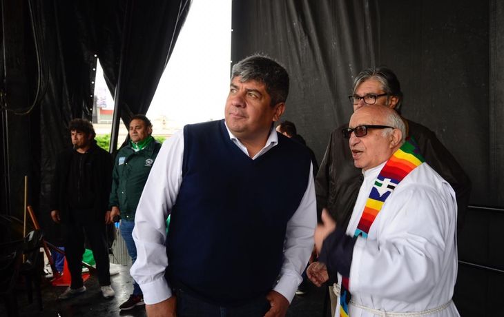 Pablo Moyano en Luján - Crédito:&nbsp;@pablomoyano_ok