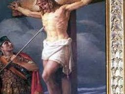 El centurión romano San Longinos dio testimonio de que el Mesías, era el hijo de Dios. El centurión romano San Longinos dio testimonio de que el Mesías, era el hijo de Dios.