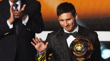 messi sobre el balon de oro: es increible recibir el premio messi sobre el balon de oro: es increible recibir el premio