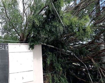 Terrible temporal devastó ciudad cercana a Villa Carlos Paz