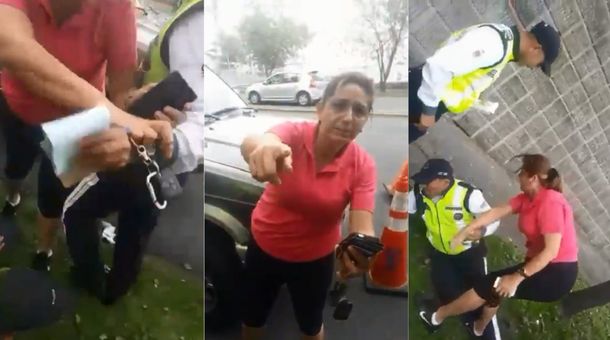 Agredió a dos agentes de tránsito