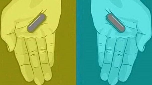 Azul, rojas o grises: ¿de qué color son estas píldoras?