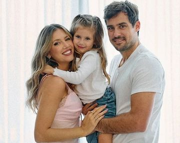 Stephanie Demner y Guido Pella.