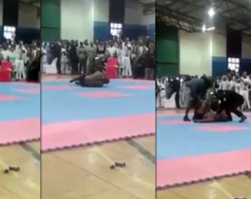 VIDEO: Un fisicoculturista quiso hacer una pirueta y murió en el acto