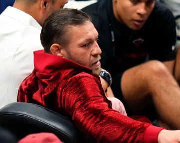 Denunciaron a Conor McGregor por abuso en una final de la NBA
