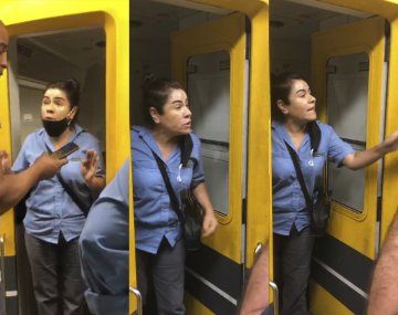 Paro en el Subte: quiso trabajar durante la interrupción de la línea C y no la dejaron