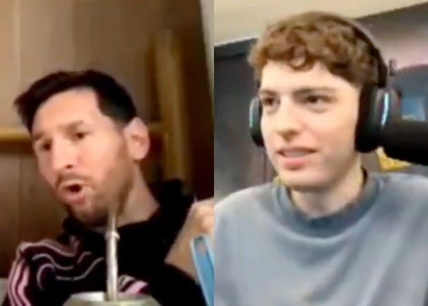 Lionel Messi cruzó a Davo Xeneize cuando hablaron de sus equipos: “¿Vos sos de...?