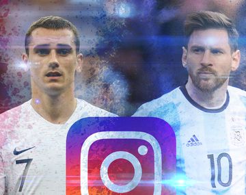 Francia y Argentina: la rivalidad en Instagram