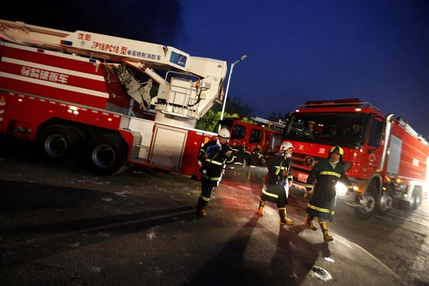 Ya son al menos 17 los muertos por las explosiones de químicos en China