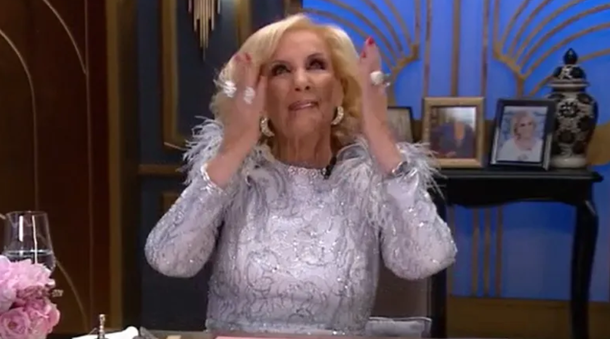 La emoción de Mirtha Legrand al hablar de Diego Maradona La emoción de Mirtha Legrand al hablar de Diego Maradona