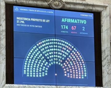 Diputados rechazó el veto al Financiamiento Universitario y a la Emergencia Pediátrica