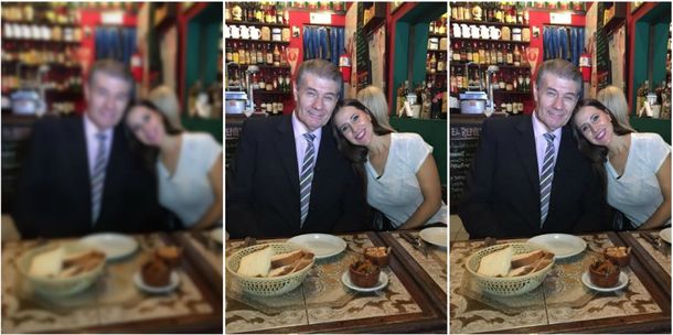 Víctor Hugo y Julieta Camaño