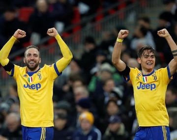 Gonzalo Higuaín y Paulo Dybala Crédito: @juventusfc