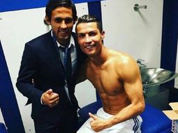 Un argentino le cumplió el sueño a CR7 y se sacó una foto con él