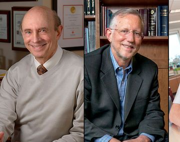 Los estadounidenses Harvey Alter y Charles Rice, y el británico Michael Houghton ganaron el Premio Nobel de Medicina.
