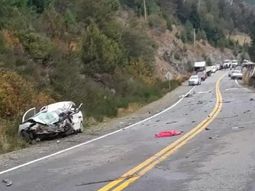 Trágico choque en la ruta 40 cerca de Bariloche: murió un conductor