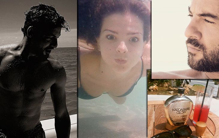 Las vacaciones caribeñas de la China Suárez y David Bisbal