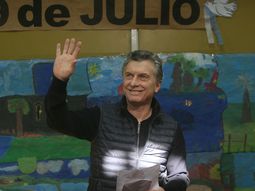 Macri votó en Palermo (Foto: Ignacio Petunchi) Macri votó en Palermo (Foto: Ignacio Petunchi)