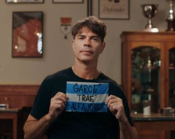 El Chino Garcé y el traé alfajores: la publicidad que revive su convocatoria al Mundial 2010