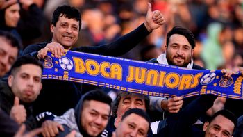 En Mar del Plata hubo hinchas de Boca En Mar del Plata hubo hinchas de Boca