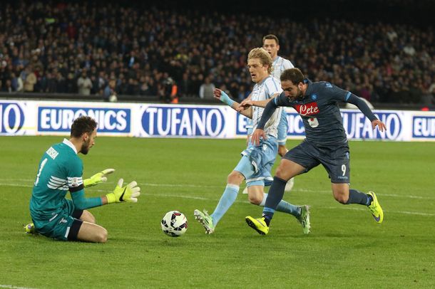 Napoli cayó ante Lazio y no pudo llegar a la final de la Copa Italia