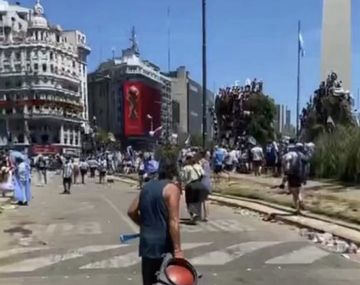 Argentina campeón: buscan a quienes vandalizaron la Ciudad